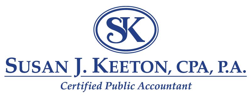 Susan J. Keeton, CPA, P.A. Logo
